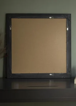 Spejl Bologna Sølv 80x80 cm