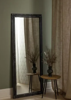 Spejl Bologna Sort 70x160 cm