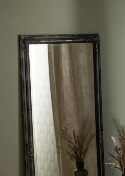 Spejl Bologna Sort 70x160 cm