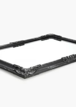 Spejl Bologna Sort 62x82 cm