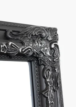 Spejl Bologna Sort 62x82 cm