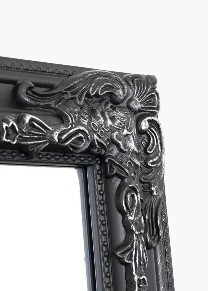 Spejl Bologna Sort 62x82 cm