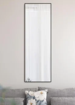 Spejl Chicago Mat Sort 51x151 cm