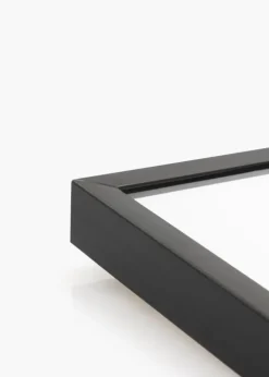 Spejl Chicago Mat Sort 21x21 cm