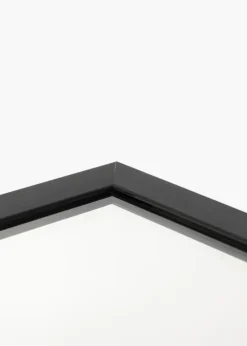 Spejl Chicago Mat Sort 41x41 cm