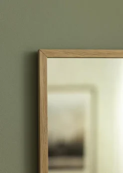 Spejl Eg 42x82 cm