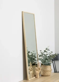 Spejl Eg 42x102 cm