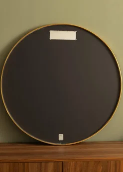 Spejl Madrid Messing 80 cm Ø