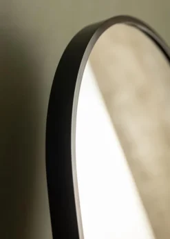 Spejl Madrid Sort 40x150 cm