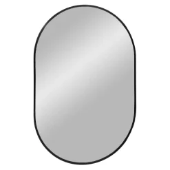 Spejl Madrid Sort 50x80 cm