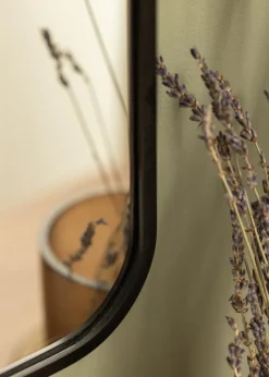 Spejl Madrid Sort 50x70 cm