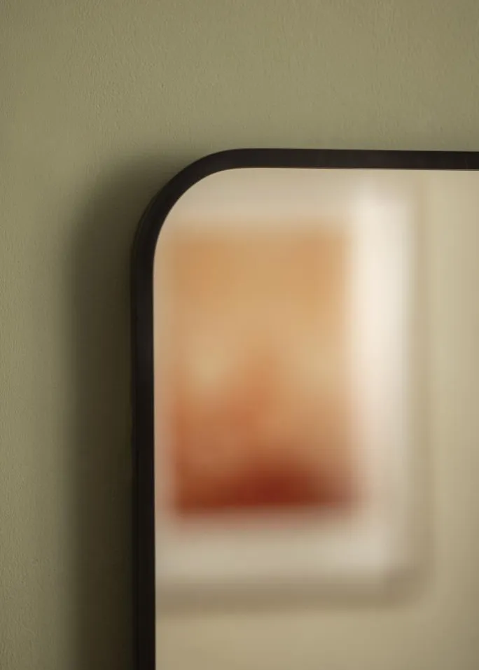 Spejl Madrid Sort 50x70 cm