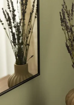 Spejl Minimal Black 40x80 cm