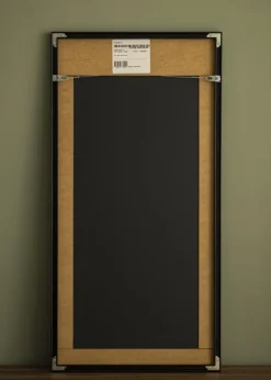 Spejl Minimal Black 40x80 cm