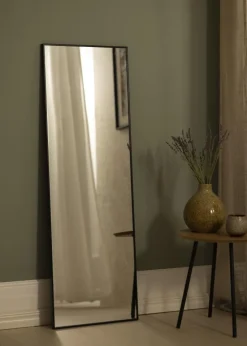 Spejl Minimal Black 40x120 cm