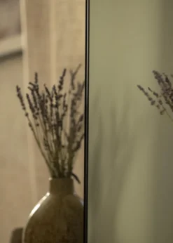 Spejl Minimal Black 40x120 cm