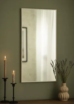 Spejl Minimal White 40x80 cm