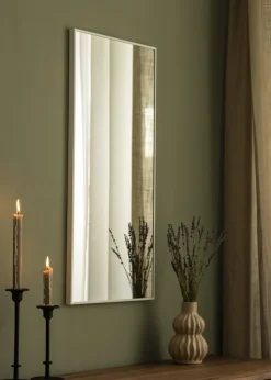 Spejl Minimal White 40x80 cm