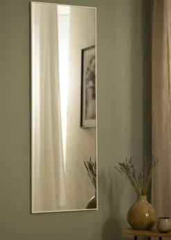 Spejl Minimal White 45x130 cm