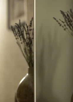 Spejl Minimal White 45x130 cm