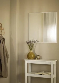 Spejl Minimal White 70x70 cm