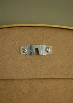 Spejl Modern Guld 80 cm Ø