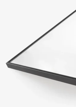 Spejl Narrow Sort 41x121 cm