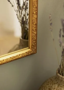 Spejl Nostalgia Guld 35x125 cm