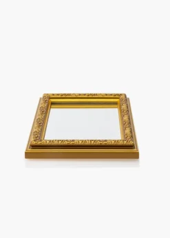 Spejl Nostalgia Guld 19x24 cm