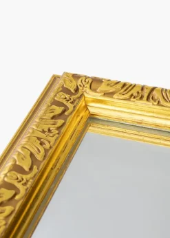 Spejl Nostalgia Guld 65x65 cm