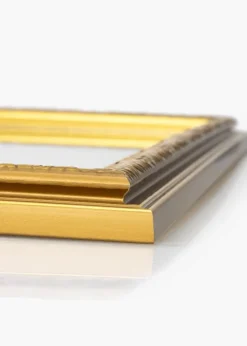 Spejl Nostalgia Guld 55x75 cm