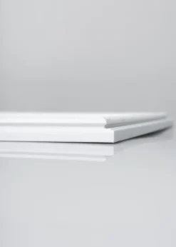 Spejl Nostalgia Hvid 65x65 cm