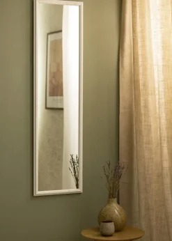 Spejl Nostalgia Hvid 35x125 cm