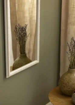 Spejl Nostalgia Hvid 35x125 cm