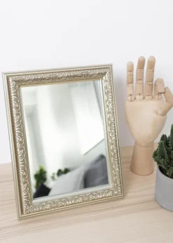 Spejl Nostalgia Sølv 15x20 cm