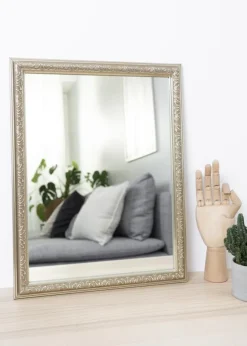 Spejl Nostalgia Sølv 30x40 cm