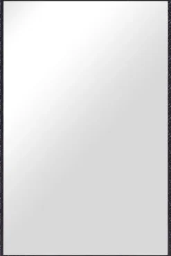 Spejl Nostalgia Sort 65x95 cm