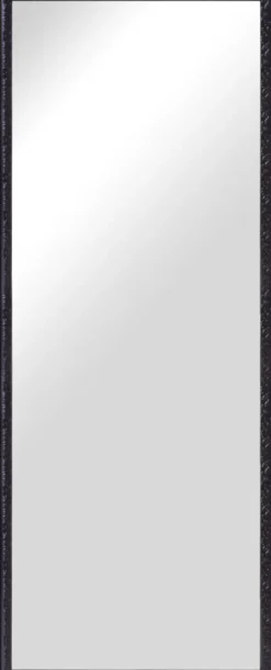 Spejl Nostalgia Sort 45x105 cm