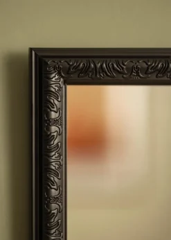 Spejl Nostalgia Sort 30x40 cm