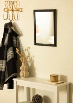 Spejl Nostalgia Sort 30x40 cm