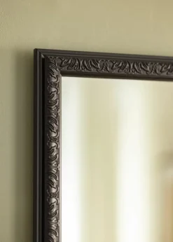 Spejl Nostalgia Sort 45x125 cm