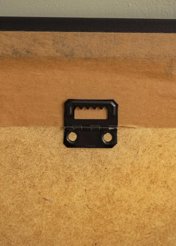 Spejl Nostalgia Sort 45x125 cm