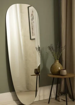 Spejl Oval Clear 55x140 cm