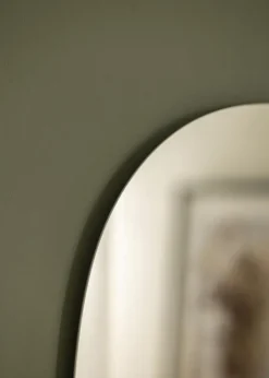 Spejl Oval Clear 55x140 cm