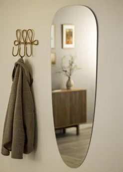 Spejl Oval Clear 55x140 cm