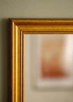 Spejl Rokoko Guld 80x80 cm