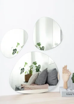 Spejl Set Clear - 3 st