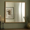 Spejl Solid Oak 73x73 cm