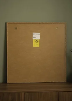 Spejl Solid Oak 73x73 cm