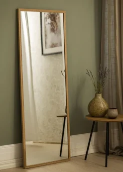 Spejl Solid Oak 48x133 cm